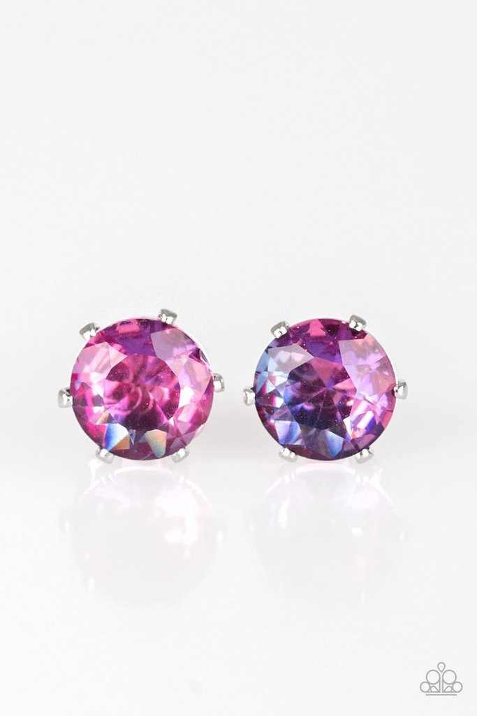 Multicolor Rhinestone Starlet Shimmer Earrings