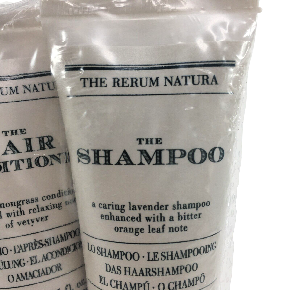 THE RERUM NATURA Hair Shampoo & Conditioner 2pk Set Travel Size Each SEALED